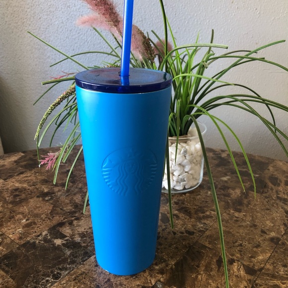 Starbucks Other - Starbucks 2018 Rare Steel Matte Blue